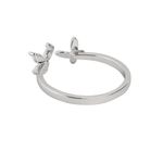 Buy Zavya 925 Sterling Silver Finger Ring Rhodium-Plated Silver-Toned Butterfly | With Certificate of Authenticity and 925 Hallmark - Purplle