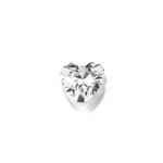 Buy ZAVYA 925 Sterling Silver Rhodium-plated Minimal CZ Studded Nose Pin Set | With Certificate of Authenticity and 925 Hallmark - Purplle