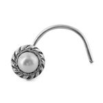 Buy ZAVYA 925 Sterling Silver Floral Nose Pin - Purplle