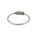 Buy ZAVYA 925 Sterling Silver Oxidised Nose Ring - Purplle