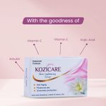 Buy Kozicare Skin Lightening Soap with 0.50 Kojic Acid ,0.50 Arbutin, 0.50 Vitamin C , 0.50 Vitamin E , 0.30 Glutathione |helps in Cleaning the skin |Anti-aging soap |Sun screen protection |keeps your skin young and moisturised - 75g (Pack of 3) - Purplle