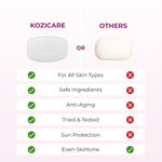 Buy Kozicare Skin Lightening Soap with 0.50 Kojic Acid ,0.50 Arbutin, 0.50 Vitamin C , 0.50 Vitamin E , 0.30 Glutathione |helps in Cleaning the skin |Anti-aging soap |Sun screen protection |keeps your skin young and moisturised - 75g (Pack of 3) - Purplle