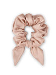 Buy Mueras Set of 2 Bow Tie Knot Scrunchies in RoseGold and Dust Rose - Purplle