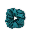 Buy Mueras XL Satin Scrunchie in Emerald Green - Purplle