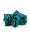 Buy Mueras XL Satin Scrunchie in Emerald Green - Purplle