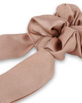Buy Mueras Long Tail Satin Scrunchie in RoseGold - Purplle