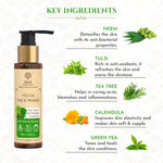 Buy Khadi Essentials Ayurvedic Neem, Tulsi and Tea Tree Face Wash|100ml|Calendula Extracts|SLS and Paraben-Free - Purplle