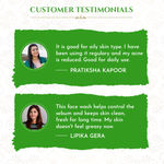 Buy Khadi Essentials Ayurvedic Neem, Tulsi and Tea Tree Face Wash|100ml|Calendula Extracts|SLS and Paraben-Free - Purplle