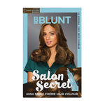 Buy BBLUNT Salon Secret High Shine Creme Hair Colour Light Golden Brown 5.32 (100 g) With Shine Tonic (8 ml) - Purplle