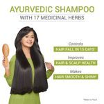 Buy Sesa Ayurvedic Medicinal Shampoo for Hair fall & Dandruff, Bhringraj+15 Herbs, NO Parabens (200 ml) - Purplle