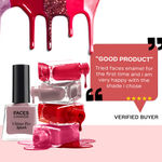 Buy FACES CANADA Ultime Pro Splash Mini Nail Enamel - Marooned 401 (5 ml) | Quick Drying | Glossy Finish | Long Lasting | No Chip Formula | High Shine Nail Polish For Women | No Harmful Chemicals - Purplle