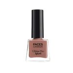Buy FACES CANADA Ultime Pro Splash Mini Nail Enamel - Plum 207 (5 ml) | Quick Drying | Glossy Finish | Long Lasting | No Chip Formula | High Shine Nail Polish For Women | No Harmful Chemicals - Purplle