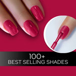 Buy FACES CANADA Ultime Pro Splash Mini Nail Enamel - Water Melon 52 (5 ml) | Quick Drying | Glossy Finish | Long Lasting | No Chip Formula | High Shine Nail Polish For Women | No Harmful Chemicals - Purplle