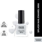 Buy FACES CANADA Ultime Pro Splash Mini Nail Enamel - Shanghai Shimmer 23 (5 ml) | Quick Drying | Glossy Finish | Long Lasting | No Chip Formula | High Shine Nail Polish For Women | No Harmful Chemicals - Purplle