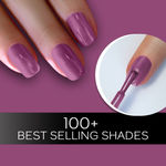 Buy FACES CANADA Ultime Pro Splash Mini Nail Enamel - Purple Rain 19 (5 ml) | Quick Drying | Glossy Finish | Long Lasting | No Chip Formula | High Shine Nail Polish For Women | No Harmful Chemicals - Purplle