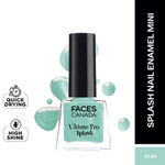 Buy FACES CANADA Ultime Pro Splash Mini Nail Enamel - Elsa 39 (5 ml) | Quick Drying | Glossy Finish | Long Lasting | No Chip Formula | High Shine Nail Polish For Women | No Harmful Chemicals - Purplle