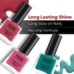 Buy FACES CANADA Ultime Pro Splash Mini Nail Enamel - Silver Frost 61 (5 ml) | Quick Drying | Glossy Finish | Long Lasting | No Chip Formula | High Shine Nail Polish For Women | No Harmful Chemicals - Purplle