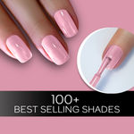 Buy FACES CANADA Ultime Pro Splash Mini Nail Enamel - Salmon Pink 126 (5 ml) | Quick Drying | Glossy Finish | Long Lasting | No Chip Formula | High Shine Nail Polish For Women | No Harmful Chemicals - Purplle