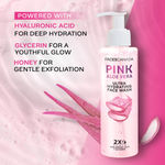 Buy FACES CANADA Pink Aloe Vera Ultra Hydrating Face Wash, 100 ml | Hyaluronic Acid, Honey & Glycerin | Glowing | Soothing | Non-Drying, Deep & Gentle Cleansing | No Parabens & Sulphates | Vegan - Purplle