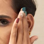 Buy Lick 30 Pcs Matte Fake/False/Artificial Reusable Acrylic Stick on Nails Extension - Purplle