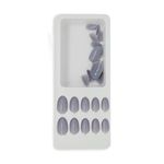 Buy Lick 24 Pcs Oval Shape False/Fake Stick on Nails Extension Reusable Acrylic Nails - Purplle
