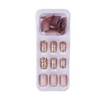 Buy Lick 30 Pcs Acrylic French Manicure Artificial Nails Extension With Application Kit - Purplle