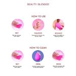 Buy Lick Pink Make Up Sponge Beauty Blender - Purplle