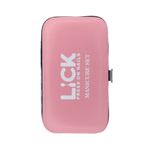 Buy Lick 7 in 1 Rose Gold Stainless Steel Mini Manicure Pedicure Grooming Kit With Case - 7 Pcs - Purplle