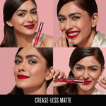 Buy Lakme 9to5 Primer + Matte Liquid Lip Color MR2 Driven Red - 4.2ml - Purplle