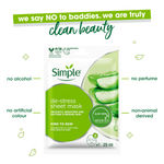 Buy Simple Kind to Skin De-stress Sheet Mask, 25ml - Purplle