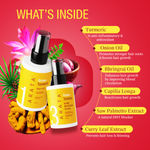 Buy Arata Grow + Turmeric Range |A Turmeric Oil (100 GM)A & Scalp Revitaliser Serum ( 100 ML) | Powered By Capilia Longaaa‚¬a€oe A Natural Active Ingredient | Boosts Hair Growth & Reduces Thinning - Purplle