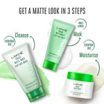 Buy Lakme 9to5 Matte Moist Clay Facewash, Refreshed Matte Looking Skin,100 g - Purplle