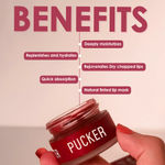 Buy ENN Pucker lip balm mini & Brow Butter Blink Balm combo kit - Purplle