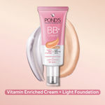 Buy Ponds BB+ Cream, Instant Spot Coverage + Light Make-up Glow, Natural 30 gm - Purplle