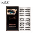 Buy Imagic Professional Handmade 3D Fake Eyelashes Kit (L12) - Purplle