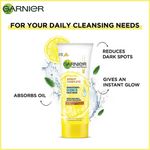 Buy Garnier Bright Complete BRIGHTENING DUO ACTION Face Wash, 100g - Purplle
