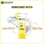 Buy Garnier Bright Complete BRIGHTENING DUO ACTION Face Wash, 100g - Purplle