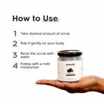 Buy Zeoveda Organic Activated Charcoal Face & Body Scrub For Deep Skin Pore Cleaning | Removes Dirt & Impurities | Toxin and Cruelty Free | Anti-Pollution Scrub For Men and Women - 150 Gm. - Purplle