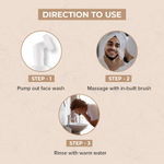 Buy mars by GHC Foaming Face Wash With Deep Cleansing Brush for Acne & Oil Control | With Tea Tree , Aloe Vera & Essential Oils | Chemical Free - Purplle