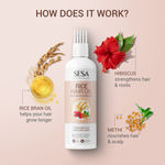 Buy Sesa Rice Water Long & Strong Hair Combo - Oil + Shampoo - Purplle