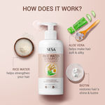 Buy Sesa Rice Water Long & Strong Hair Combo - Oil + Shampoo - Purplle