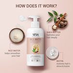 Buy Sesa Rice Water Hair Smoothening Combo - Shampoo + Conditioner - Purplle
