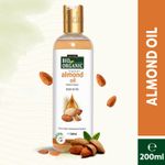 Buy Indus Valley Bio Organic Almond Oil (200 ml) - Purplle