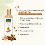 Buy Indus Valley Bio Organic Almond Oil (200 ml) - Purplle