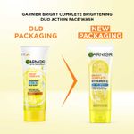 Buy Garnier Skin Naturals Bright Complete Duo Action Facewash (100 g) - Purplle