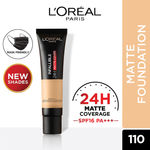 Buy L'Oreal Paris Infallible 24H Matte Cover Liquid Foundation, 110 Rose Vanilla (35 ml) - Purplle