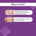 Buy The Derma co. 8% Mandelic Acid Face Serum Hyaluronic Acid for Post Acne Marks (30 ml) - Purplle