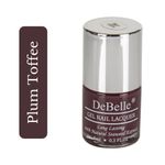 Buy DeBelle Gel Nail Lacquer Plum Toffee (Plum Maroon) - 8 ml - Purplle