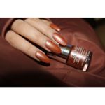Buy DeBelle Gel Nail Lacquer Roseate Gold (Metallic Gold) - 8 ml - Purplle
