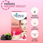 Buy HipHop Skincare Cleansing Charcoal Nose Strips for Women - Blackhead Remover & Pore Cleanser (6 Strips) - Purplle